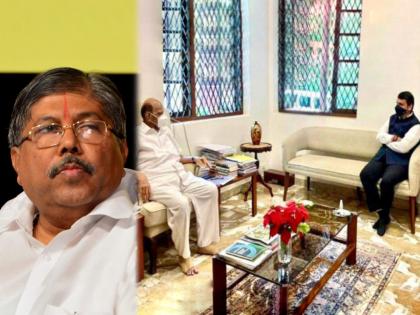 I have the same question, Chandrakant Patil's suggestive reaction to the Sharad Pawar-Fadnavis meeting | मलाही तोच प्रश्न पडलाय, पवार-फडणवीस भेटीवर चंद्रकांत पाटलांची सूचक प्रतिक्रिया