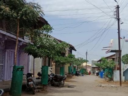 'Balhane' is happening 'Green Village'; Covering 225 trees with beautiful flowers | ‘बल्हाणे’ होत आहे ‘ग्रीन व्हीलेज’; २२५ वृक्षांच्या लागवडीने सुंदरतेत भर 'Balhane' is happening 'Green Village'; Covering 225 trees with beautiful flowers | ‘बल्हाणे’ होत आहे ‘ग्रीन व्हीलेज’; २२५ वृक्षांच्या लागवडीने सुंदरतेत भर