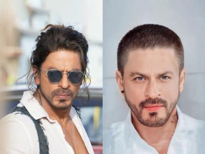 shahrukh khan photoshopped new look photo viral on social media | Fact Check: शाहरूख खानचा नवा लुक पाहून चाहते शॉक्ड, जाणून घ्या व्हायरल फोटोमागची रिअल स्टोरी