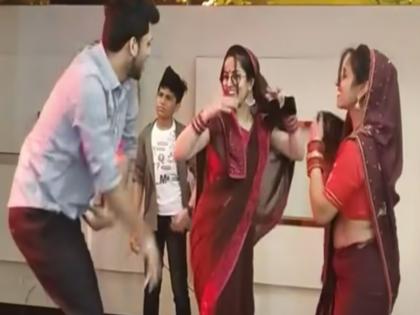 Devar Bhabhi dance video viral on youtube four lakh views | VIDEO : वहिनींना डान्स करताना पाहून डान्स फ्लोरवर आला दीर, हरयाणवी गाण्यावर घातला धुमाकूळ