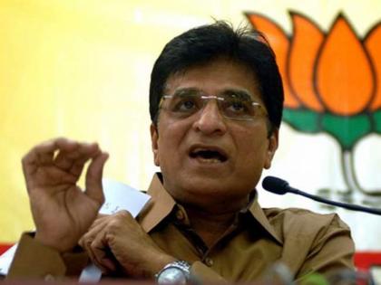 Kirit Somaiya repeated single word 27 times in front of media questions | किरीट सोमय्यांचा रोबोट अवतार; माध्यमांच्या प्रश्नांना 27 वेळा दिलं एकच उत्तर