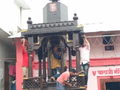 Rath Yatra tomorrow at Kasare; Preparation complete | कासारे येथे उद्या रथयात्रा; तयारी पूर्ण