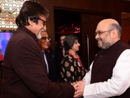 Amit Shah at the hospital, Amitabh Bachchan at home | अमित शहा रुग्णालयात, अमिताभ बच्चन घरी