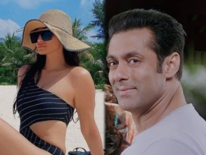 Salman Khan actress Daisy Shah enjoying in Maldives bikini photos viral on internet | सलमानची हिरोईन डेजी शाहचे मालदीव्समधील बिकिनी फोटो व्हायरल, ओळखणंही झालंय कठिण...