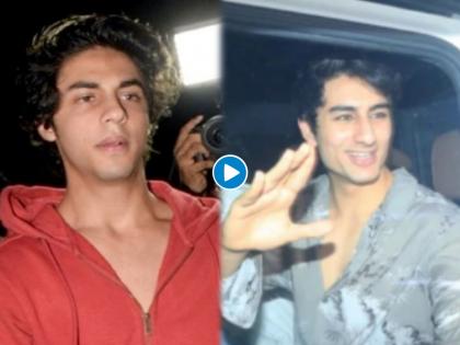 Fans call Saif ali khan son Ibrahim Ali Khan Aryan watch his epic reaction | VIDEO : सैफच्या लेकाला पाहून ‘आर्यन..आर्यन...’ म्हणून ओरडू लागले लोक..; पाहा, इब्राहिमची रिअ‍ॅक्शन