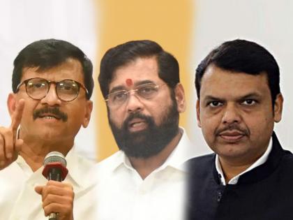 shiv sena thackeray group sanjay raut said bjp link in allegations against shinde group | Maharashtra Politics: “शिंदे गटातील मंत्र्यांच्या भ्रष्टाचाराच्या फाईल भाजपच आम्हाला देतंय”: संजय राऊत 