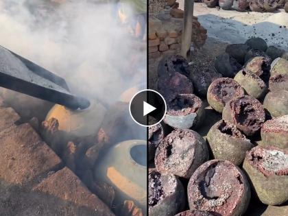 Black salt making in factory no body know secret behind manufacturing watch video | काळं मीठ कसं तयार केलं जातं? व्हायरल व्हिडीओ बघून व्हाल अवाक्...