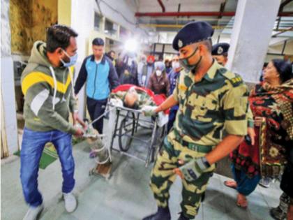 Soldier commits suicide by shooting four colleagues; Incidents at BSF headquarters; One serious | चार सहकाऱ्यांना गोळी मारून जवानाची आत्महत्या; बीएसएफ मुख्यालयातील घटना; एक जण गंभीर