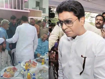 Raj Thackeray: asaduddin Owaisi in Aurangabad after Raj Thackeray; attend imtiaz Jalil's Iftar Party | Raj Thackeray: राज ठाकरेंपाठोपाठ ओवेसीदेखील औरंगाबादमध्ये; जलीलांकडे इफ्तार पार्टी रंगली 