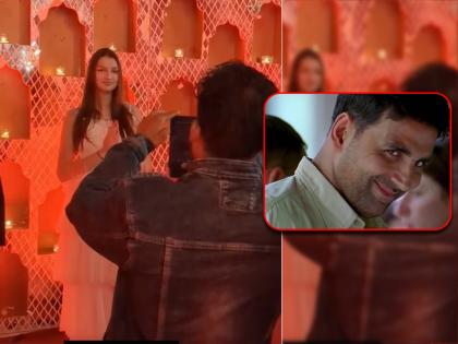 Russian girl in wedding for welcome the guests Panditji could not control | VIDEO : लग्नात पाहुण्यांच्या स्वागतासाठी रशियन तरूणी आणल्या, पाहुणे झाले आउट ऑफ कंट्रोल आणि...