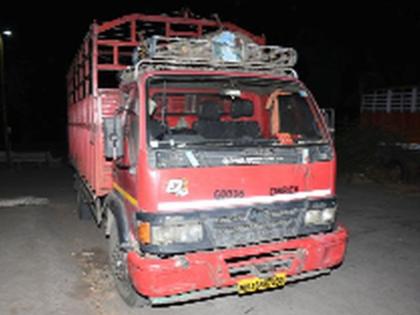 Trafficking of cattle; The truck seized | गुरांची निर्दयपणे वाहतूक; ट्रक पकडला