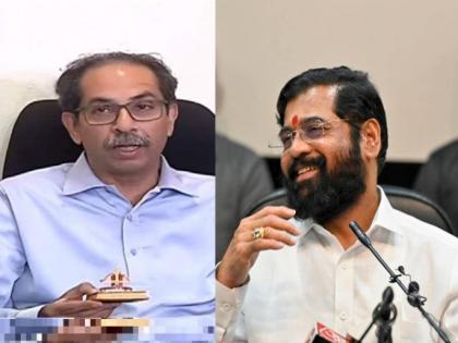 Uddhav Thackeray vs Eknath Shinde: that bow and arrow gifted by Shinde? Chief Minister's eloquent response | Uddhav Thackeray vs Eknath Shinde: ठाकरेंच्या देव्हाऱ्यातील धनुष्यबाण शिंदेंनीच गिफ्ट दिलेला? मुख्यमंत्र्यांची बोलकी प्रतिक्रिया