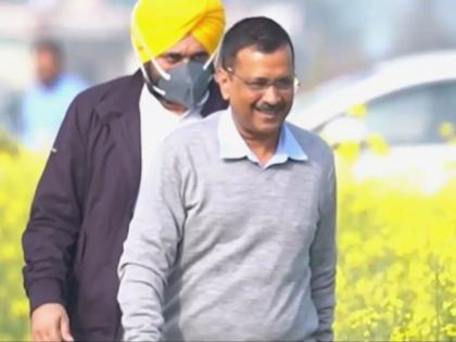 High voltage! Bhagwant Mann went to meet the President, Arvind Kejriwal held a meeting of Punjab officials on Free Electricity | Bhagwant Mann: हाय व्होल्टेज! भगवंत मान राष्ट्रपतींना भेटण्यासाठी गेले, इकडे केजरीवालांनी घेतली पंजाबच्या अधिकाऱ्यांची बैठक