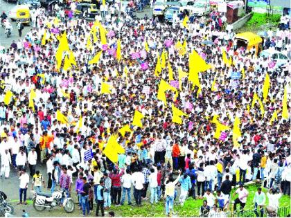 Satha Yellow strona in ... | साताºयात पिवळं वादळ...