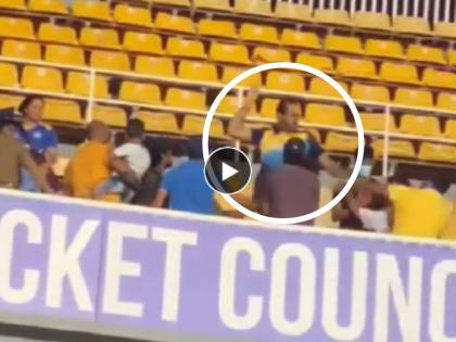 Video: Storm cry after the match! Sri Lankan-Indian fans clashed, a scuffle took place, video went viral | Video: मॅच संपल्यानंतर तुफान राडा! श्रीलंकन-भारतीय फॅन्स एकमेकांशी भिडले, तुंबळ हाणामारी