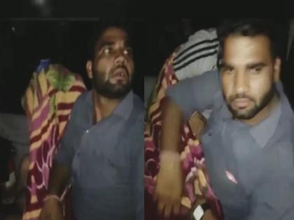 A video of a conductor having sex with a female passenger in a bus at Hathras depot in Lucknow, Uttar Pradesh is going viral  | रात्रीच्या वेळी बसमध्ये तरूणीसोबत सेक्स करताना सापडला कंडक्टर; video viral होताच कारवाई