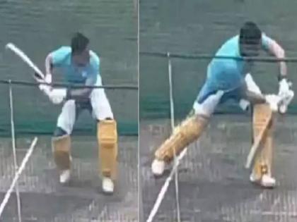 A video of Chennai Super Kings player Mahendra Singh Dhoni starting practice for IPL 2023 is going viral   | IPL 2023: महेंद्रसिंग धोनी पुन्हा ॲक्शन मोडमध्ये! CSKच्या कर्णधाराने IPL 2023साठी फुंकले रणशिंग 