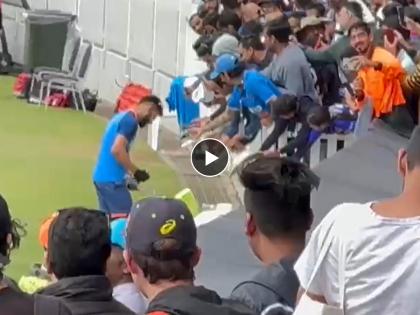 A video of Virat Kohli giving autograph to his fans in Australia is going viral  | VIDEO: किंग कोहलीचे ऑस्ट्रेलियात 'विराट' चाहते; मोठ्या उत्साहात ऑटोग्राफ देत असल्याचा व्हिडीओ व्हायरल