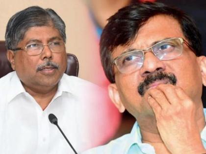 BJP leader Chandrakant Patil has taunt to Shiv Sena leader Sanjay Raut | 'त्यांचा वाघ पिंजऱ्यात आहे, हे आता संजय राऊत यांनीही मान्य केलं'; चंद्रकांत पाटलांचा टोला