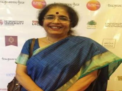 Actress Sushma Deshpande conferred the award | लंडनमध्ये ‘आज्जी’चा गौरव! अभिनेत्री सुषमा देशपांडे यांना पुरस्कार