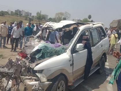 four dies in collision between truck and tavera car on nagpur highway | रविवार ठरला अपघात वार; अमरावतीत दोन अपघातांत चिमुकल्यासह पाच ठार, सहा जखमी