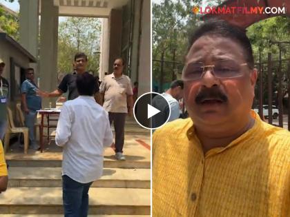 Aadesh Bandekar posted video Voters in Powai are distressed as all EVM machines shut down | पवईमध्ये मतदार भडकले, EVM मशीन बंद; आदेश बांदेकरांनी शेअर केला Video