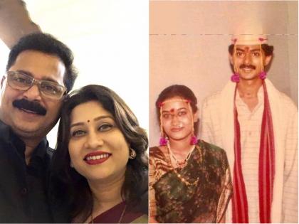 Actor Aadesh bandekar celebreting his 57th birthday love story with Suchitra | प्रेमासाठी वाट्टेल ते! फक्त ५० रुपयांत झालं होतं आदेश-सुचित्राचं लग्न; फिल्मी आहे त्यांची लव्हस्टोरी...!!