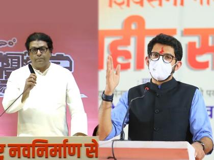 shiv sena aditya thackeray indirectly taunts mns chief raj thackeray in mumbai melava | “जुन्या बंडाच्या आठवणी आपण पुसून टाकल्या आहेत, आता काही लोकं दिसतही नाहीत”