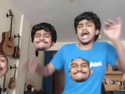 Coronavirus : bengaluru man shares comical dance video and people are loving his editing skills rkp | सेल्फ आयसोलेशनमध्ये राहणाऱ्या युवकाने तयार केला भन्नाट व्हिडीओ, तुम्हीही पाहाल तर म्हणाल, Wow..!