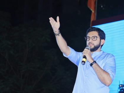 shiv sena thackeray group aaditya thackeray criticised shinde and fadnavis govt in goregaon rally | “८ महिन्यांपासून राज्याची वाटचाल अंध:काराकडे, मविआने महाराष्ट्राला पुढे नेले”: आदित्य ठाकरे