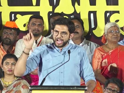 thackeray group mla aaditya thackeray criticized cm eknath shinde and bjp in mumbai | Aaditya Thackeray Live: “मुंबईने देशाला मार्ग दाखवला, शिवसेना म्हणजे मुंबई आणि मुंबई म्हणजे शिवसेना”: आदित्य ठाकरे