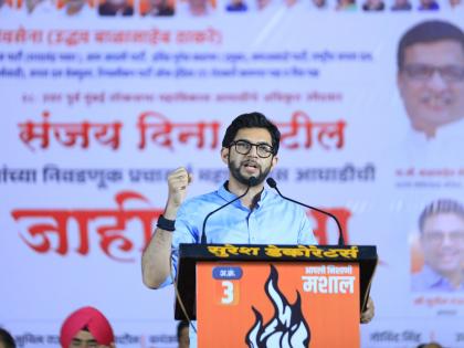 bjp is trying to weaken mumbai economically criticism by aaditya thackeray | मुंबईला आर्थिकदृष्ट्या कमजोर करण्याचा भाजपाचा प्रयत्न आहे; आदित्य ठाकरे यांची टीका