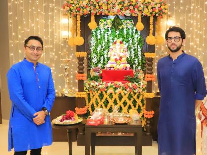 Lokmat media editorial director and Jt Managing director Rishi Darda met Maharashtra minister Aaditya Thackeray | पर्यटन, पर्यावरण, शिक्षण; आदित्य ठाकरेंचं 'व्हीजन'; ऋषी दर्डांशी मनमोकळी चर्चा