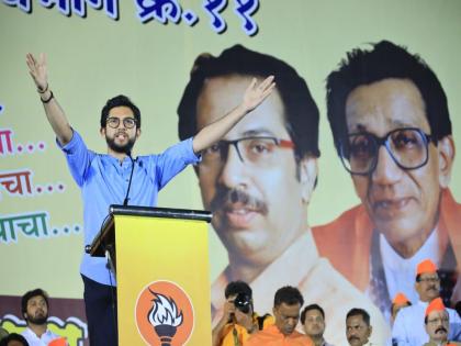 Sheetal Mhatre of Eknath Shinde Shiv Sena targets Aditya Thackeray of Uddhav Thackeray group | ...तर तुम्हाला तोंड लपवून फिरावं लागेल; शिंदेंच्या शिवसेनेचा आदित्य ठाकरेंना इशारा