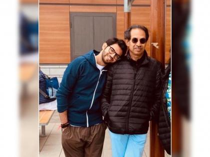 son aaditya thackeray gave warm birthday wishes to father shiv sena chief uddhav thackeray on instagram | Uddhav Thackeray Birthday: आदित्य ठाकरेंनी बाबांना दिल्या खास शब्दांत शुभेच्छा; उद्धव ठाकरेंचा हटके फोटो केला शेअर