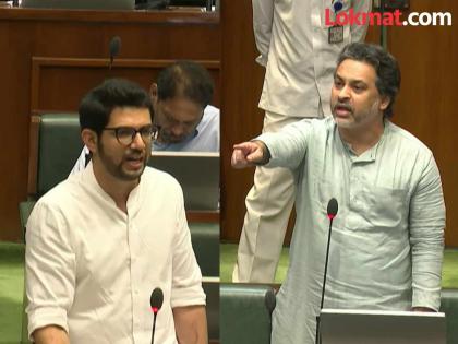 Chaddi baniyan gang Aaditya Thackeray criticism Nilesh Rane response | "नाव घ्यायला भीती वाटते तर बोलू नका" ; आदित्य ठाकरेंनी चड्डी बनियन गॅँगचा उल्लेख करताच राणे संतापले Chaddi baniyan gang Aaditya Thackeray criticism Nilesh Rane response | "नाव घ्यायला भीती वाटते तर बोलू नका" ; आदित्य ठाकरेंनी चड्डी बनियन गॅँगचा उल्लेख करताच राणे संतापले
