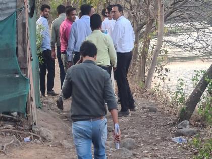 Inspection of Nerul water bodies by government team; Report to Govt | शासनाच्या पथकाकडून नेरूळच्या पाणथळींची पाहणी; शासनास अहवाल देणार