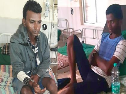 Two youths from Burde Ajara taluka were seriously injured when Gaur hit a two wheeler | गवारेड्याने दुचाकीला दिली धडक, बुरडे येथील दोन युवक गंभीर जखमी