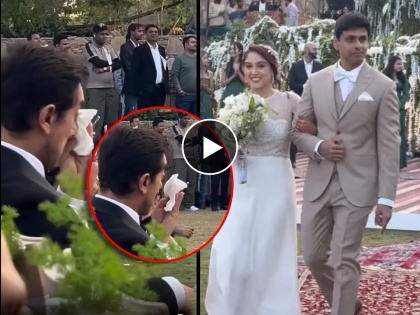 aamir khan gets emotional at daughter ira khan wedding video surfing on internet | आयराच्या लग्नात आमिर खान भावुक; बापलेकीच्या नात्याचा डोळ्यांत पाणी आणणारा व्हिडिओ