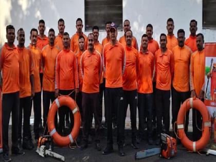 NDRF team entered in Sangli district, residents of flood affected areas will receive training | सांगली जिल्ह्यात एनडीआरएफचे पथक दाखल, पूरग्रस्त भागातील नागरिकांना मिळणार प्रशिक्षण