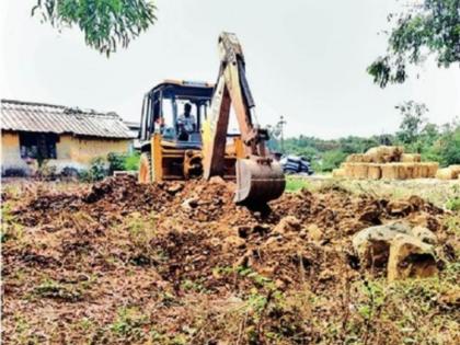 the use of ecological area in aarey for the storage of construction material of metro 6 opposition of environmentalist | ‘आरे’त मेट्रो ६ चे साहित्य साठविण्यासाठी जागेचा वापर; पर्यावरणवाद्यांचा विरोध