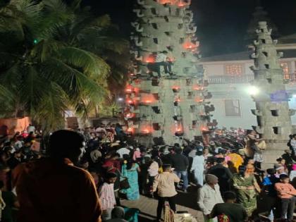 Rathotsav of Shree Yamaidevi at Aundh was held in an enthusiastic atmosphere in the presence of thousands of devotees | ‘आई उदे गं अंबे उदेऽऽ’च्या जयघोषाने औंधनगरी दणाणली!, श्री यमाईदेवीचा रथोत्सव उत्साहात 