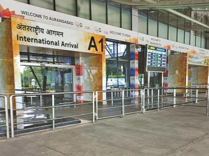 International flight from Chhatrapati Sambhajinagar stuck waiting at immigration checkpost | इमिग्रेशन चेकपोस्टच्या प्रतीक्षेत अडकली छत्रपती संभाजीनगरची आंतरराष्ट्रीय विमानसेवा
