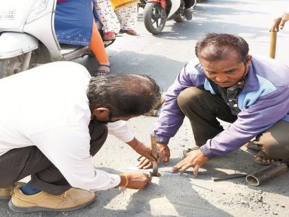 Who is in charge of flyovers? negligence of systems for repair of flyovers in Aurangabad | उड्डाणपुलांचे कारभारी आहेत तरी कोण ? दुरुस्तीसाठी यंत्रणांची टोलवाटोलवी