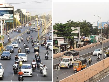 Strip and re-asphalt road surface on flyovers; Aurangabad bench reprimanded | उड्डाणपुलांवरील रस्त्याचा थर उखडून नव्याने करा डांबरीकरण; औरंगाबाद खंडपीठाने खडसावले