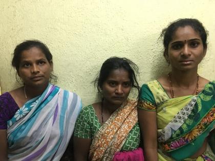 Three women arrested in theft case at Aurangabad | औरंगाबादेत सहप्रवाशी महिलेचे दागिने पळविणार्‍या तिघी अटकेत