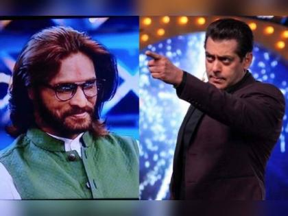 salman khan anger on bigg boss 15 contestant abhijit bichukale bb weekend ka vaar | 'केसांना धरुन फरफटत घरातून बाहेर काढेन'; भाईजानची अभिजीत बिचुकलेला धमकी