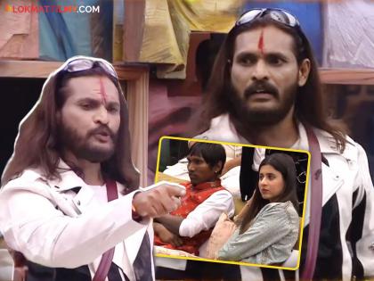 Abhijeet Bichukle in the Bigg Boss house, angrily said, 'Anything can break...'; Ankita showed 'this' mistake | अभिजीत बिचुकले बिग बॉसच्या घरात, संतापून म्हणाले, 'काहीही फो़डू शकतो...'; अंकिताची दाखवली 'ही' चूक