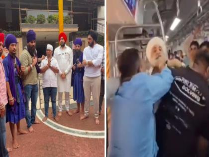 The person who assaulted TC in AC Local apologized to the Sikh community | "घरात घुसून मारु"; धमकी मिळताच टीसीला मारहाण करणाऱ्याने मागितली जाहीर माफी