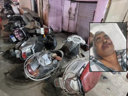 The thrill of a speeding car at Bindu Chowk in Kolhapur, Three injured including a couple | कोल्हापुरातील बिंदू चौकात भरधाव कारचा थरार, सात दुचाकींना ठोकरले; दाम्पत्यासह तिघे जखमी 